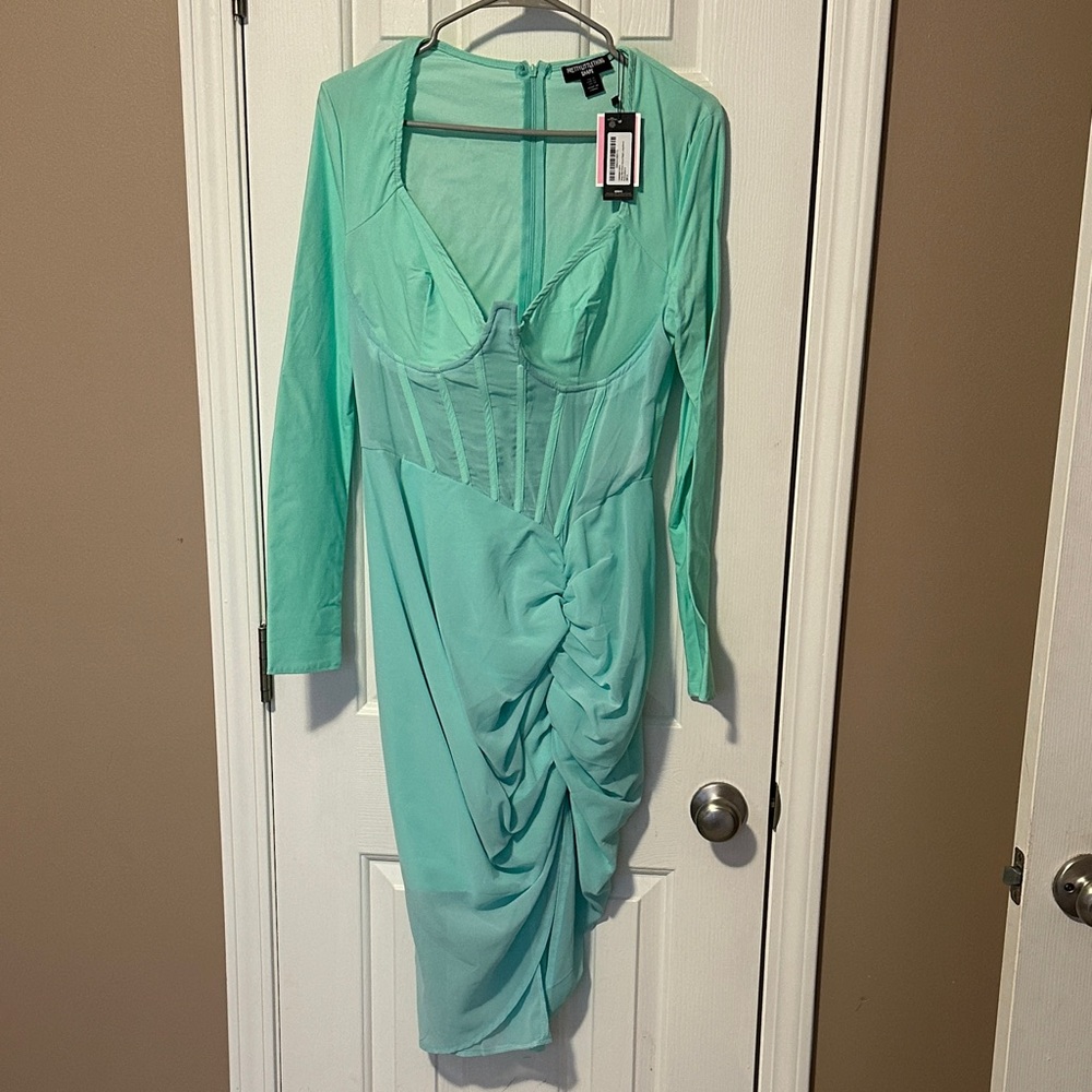 Elegant Mint Green Dress